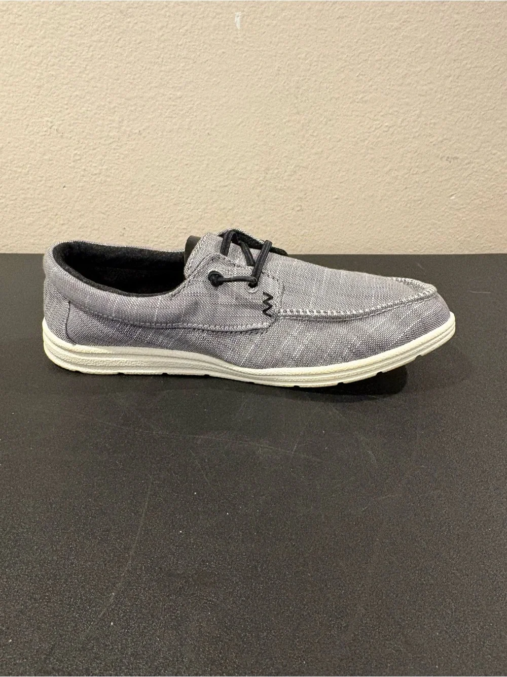 Cat & Jack Briar Slip-on Charcoal Gray (like Hey Dudes) Boat Shoe Several Sizes